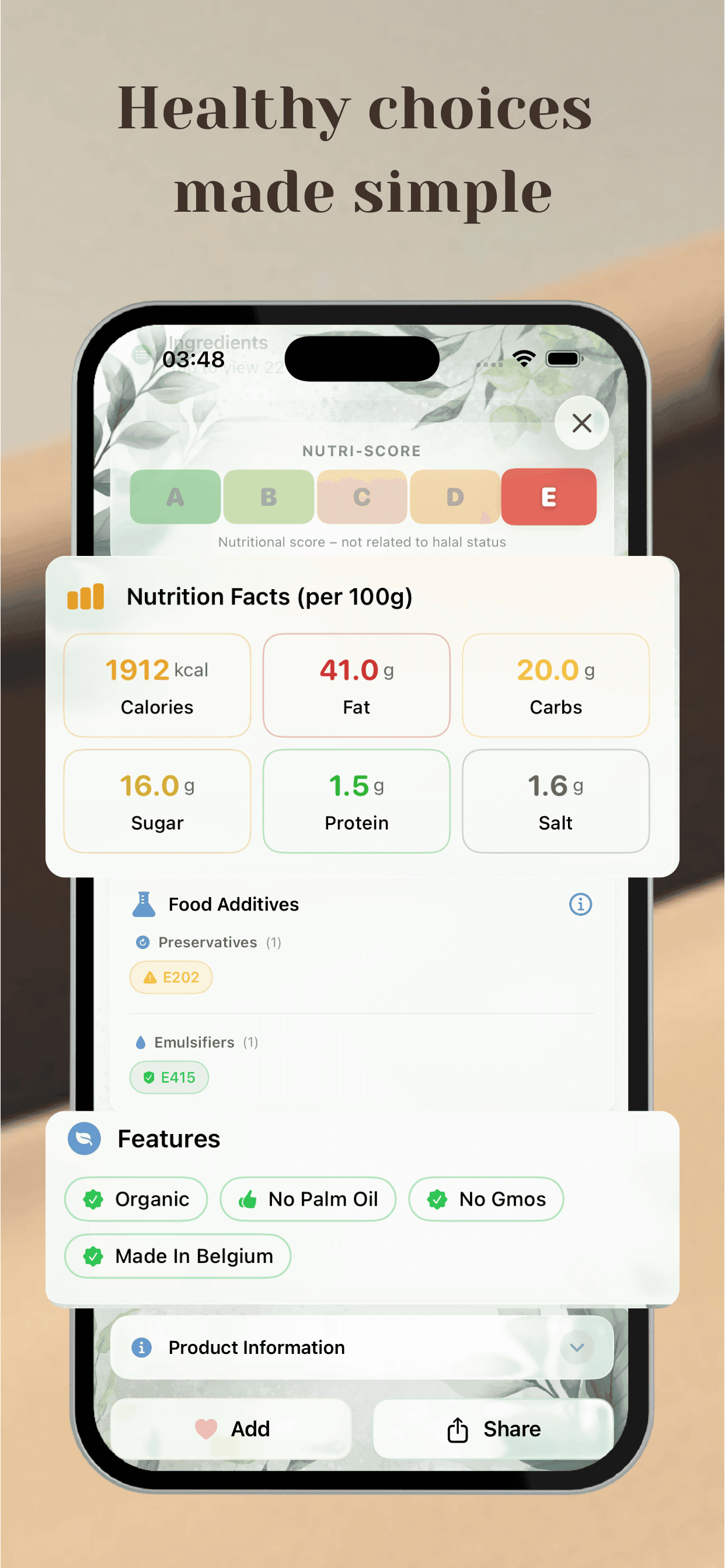 Healthy choices made simple